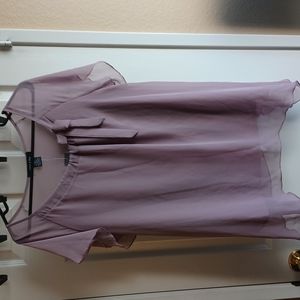Adele & May lavender blouse size XL
